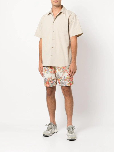 John Elliott floral-print Practice Shorts outlook