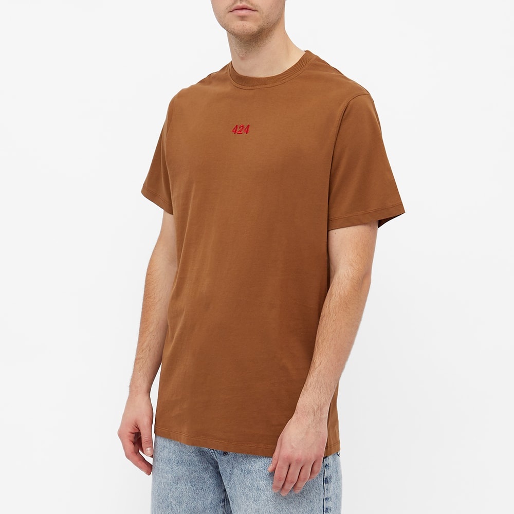 424 Alias Red Logo Tee - 3