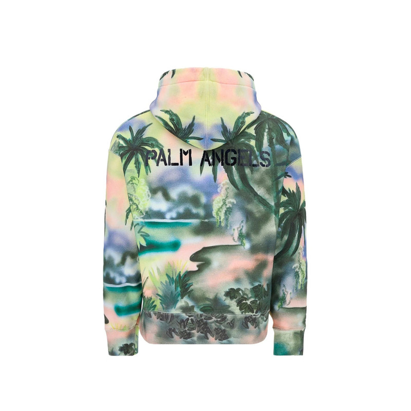 Palm Angels COTTON HOODED SWEATSHIRT outlook