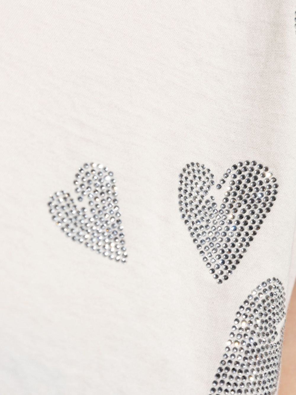 rhinestone-embellished T-shirt - 5