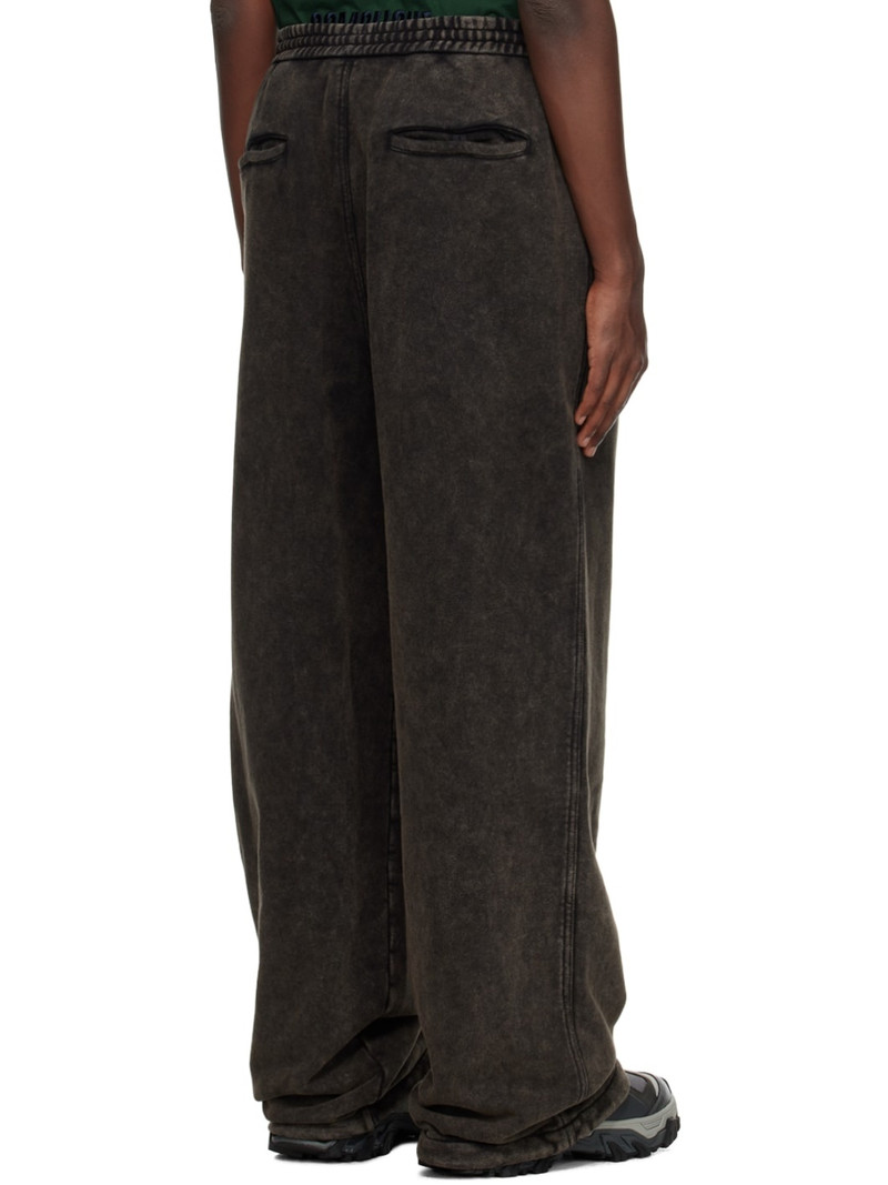 Brown Faded Sweatpants 3