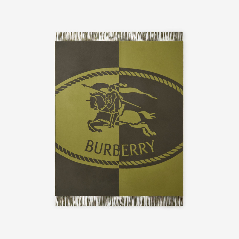 Knight Stamp Wool Blanket 1