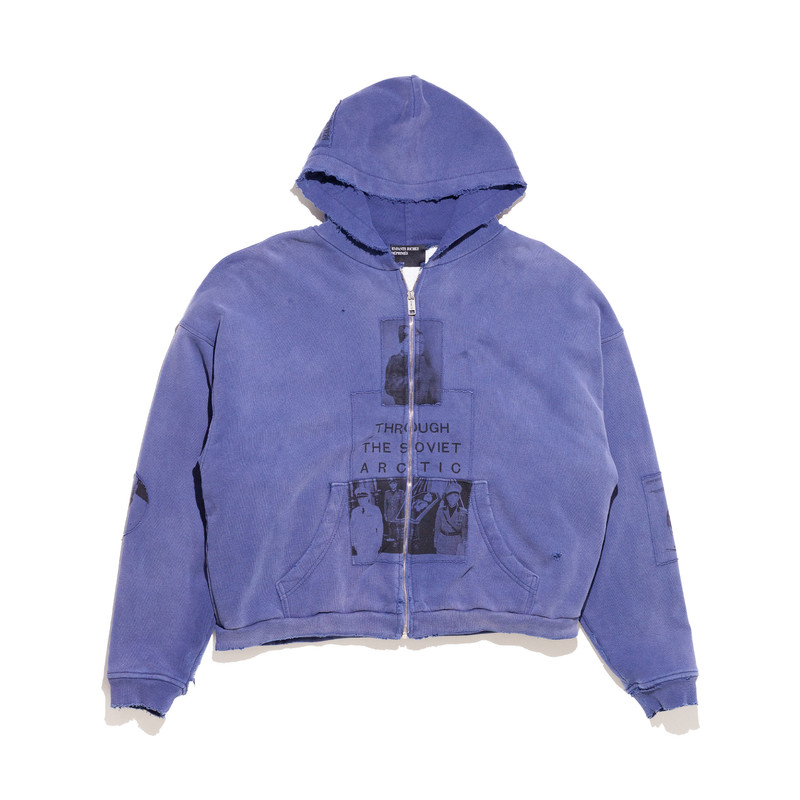 SOVIET ARCTIC ASSEMBLAGE ZIP HOODIE 1