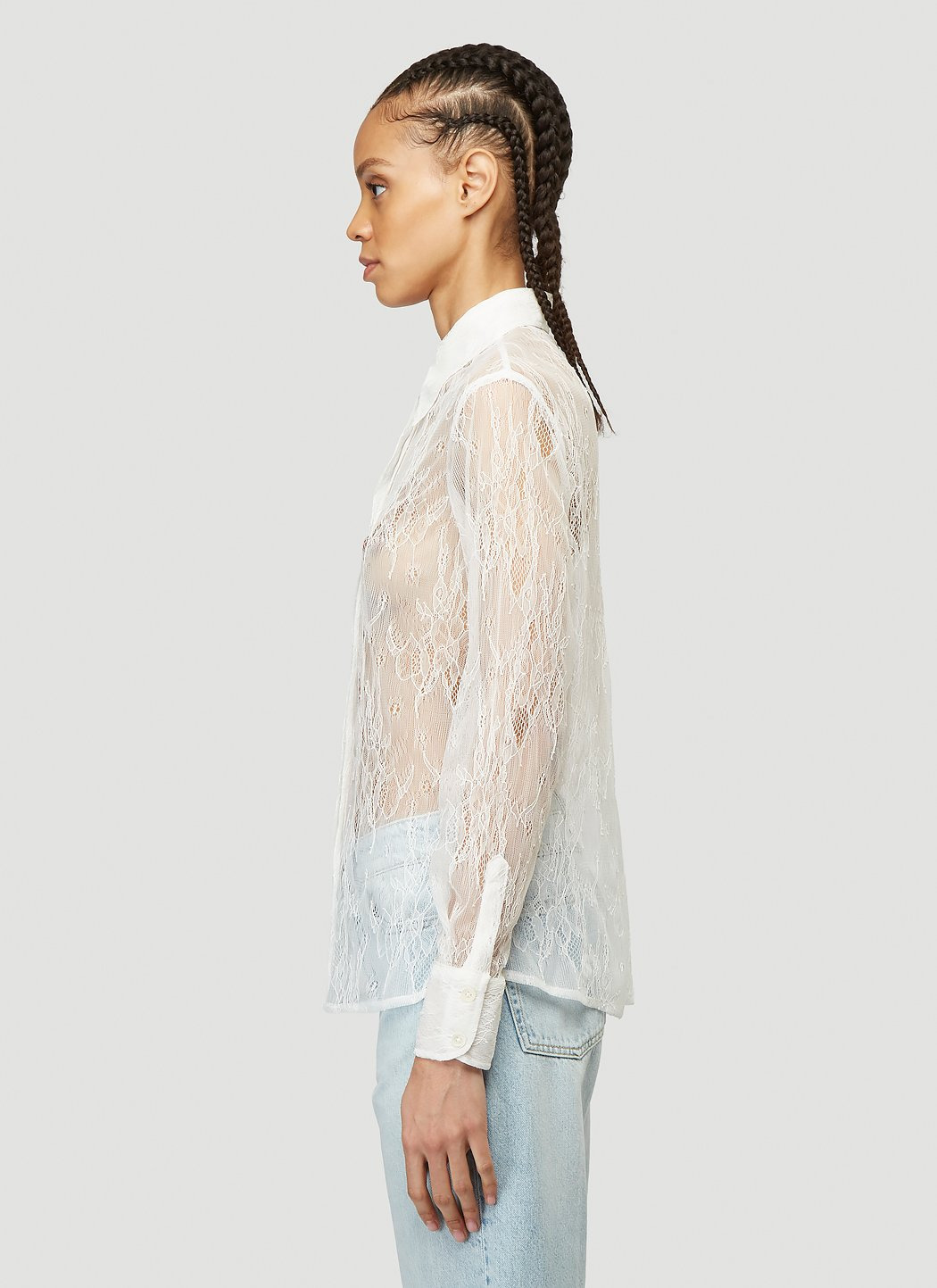 Our Legacy Women 70’S Line Lace Shirt - 3