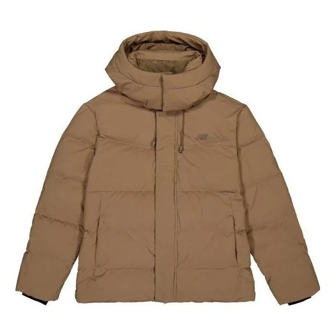New Balance Outwear Down Jacket 'Brown' NPD46121-BWN - 1