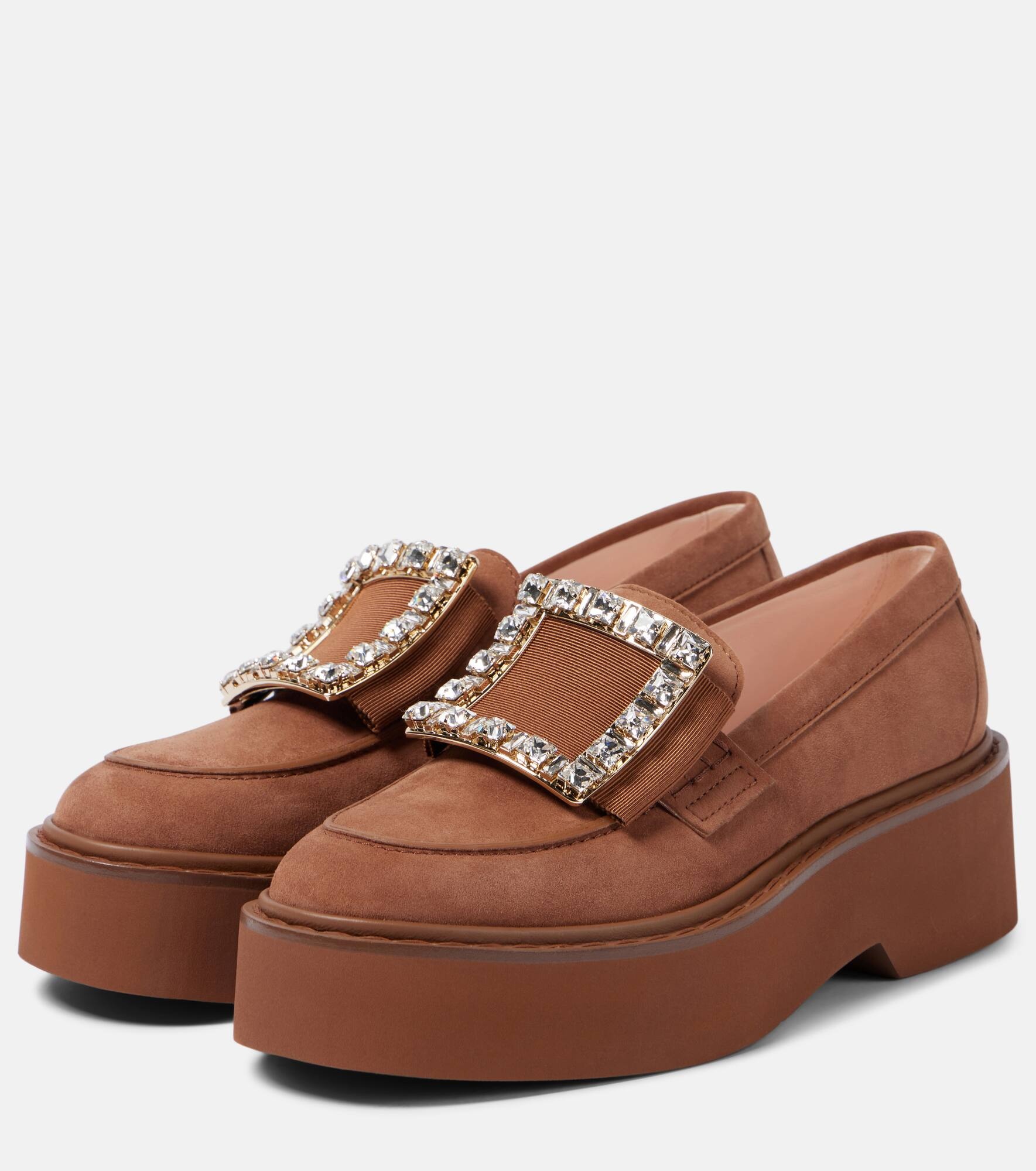 Viv' Rangers patent leather platform loafers - 4