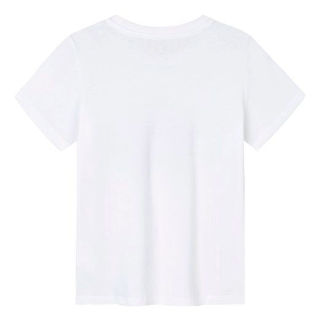 (WMNS) Converse Logo Printed T-Shirt 'White Black' CV2422055GS-002 - 2