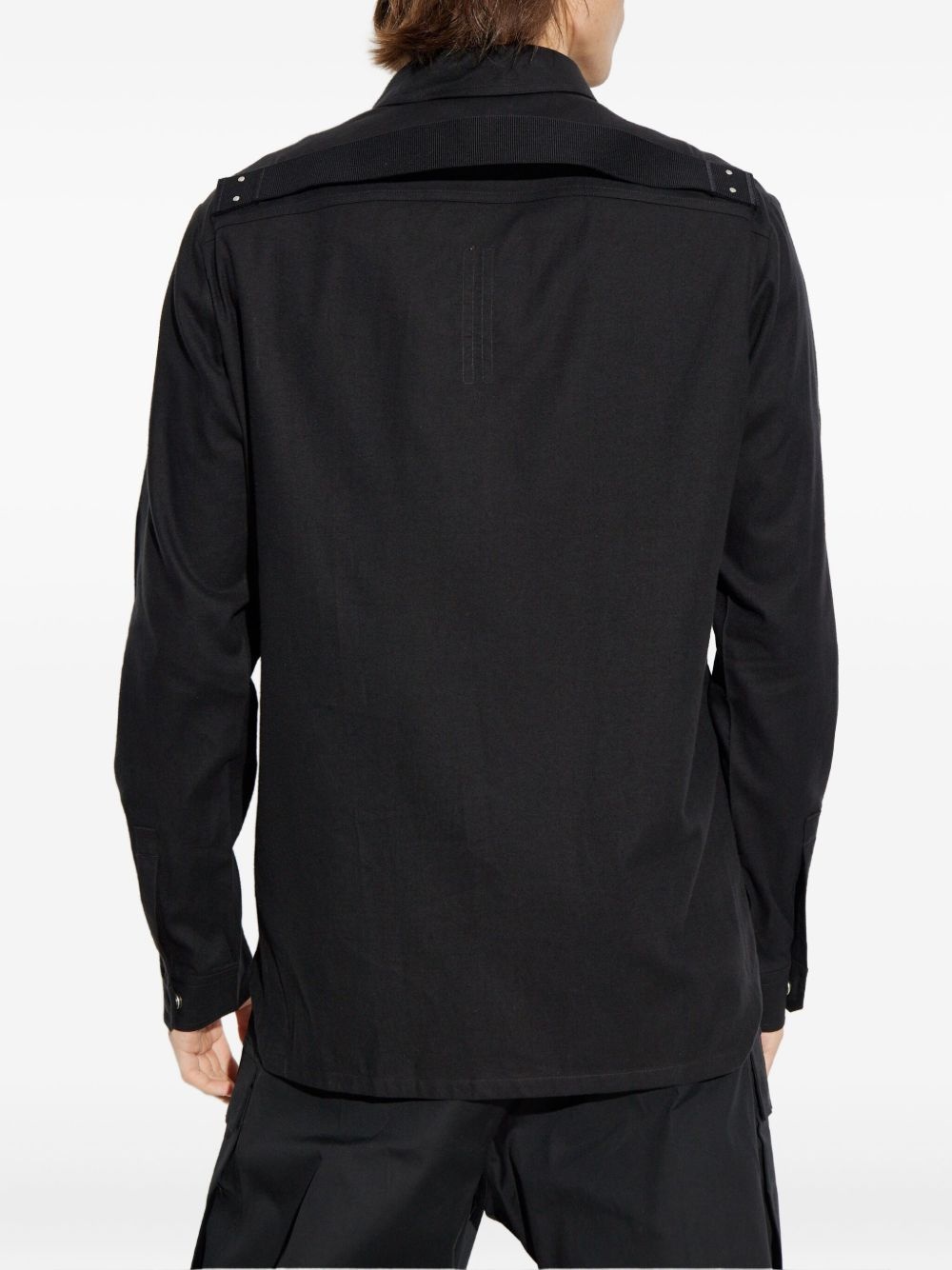 panelled shirt - 4