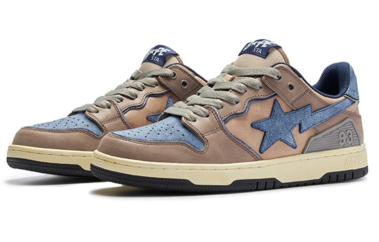 A BATHING APE Sk8 Sta 'Grey Blue' 1I20-191-020 - 4