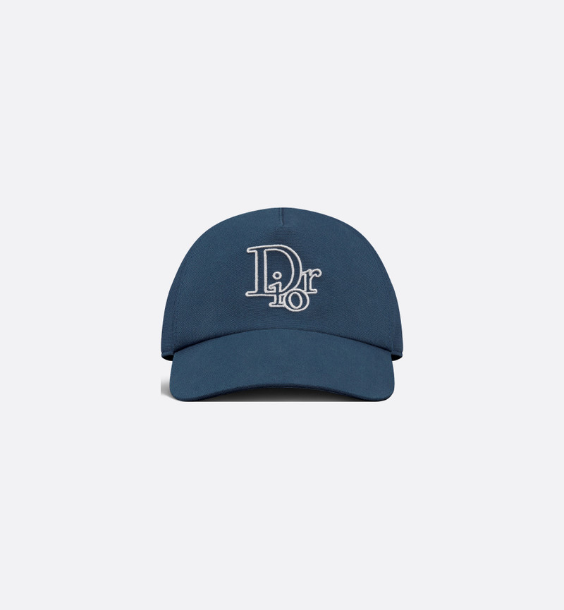 Cap with Centered Dior Oblique 3