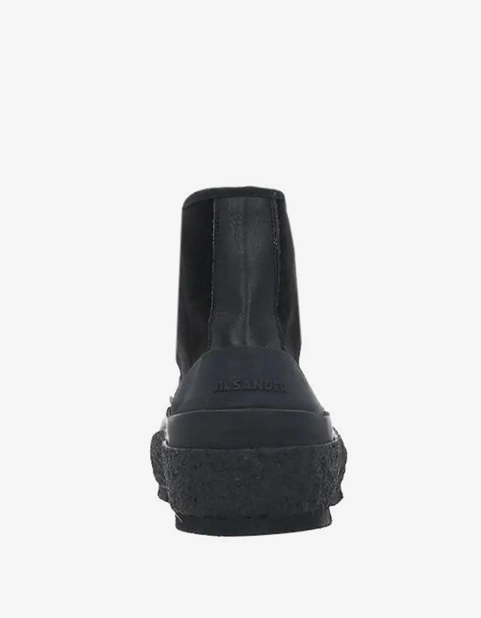Jil Sander Black High Top Trainers - 7