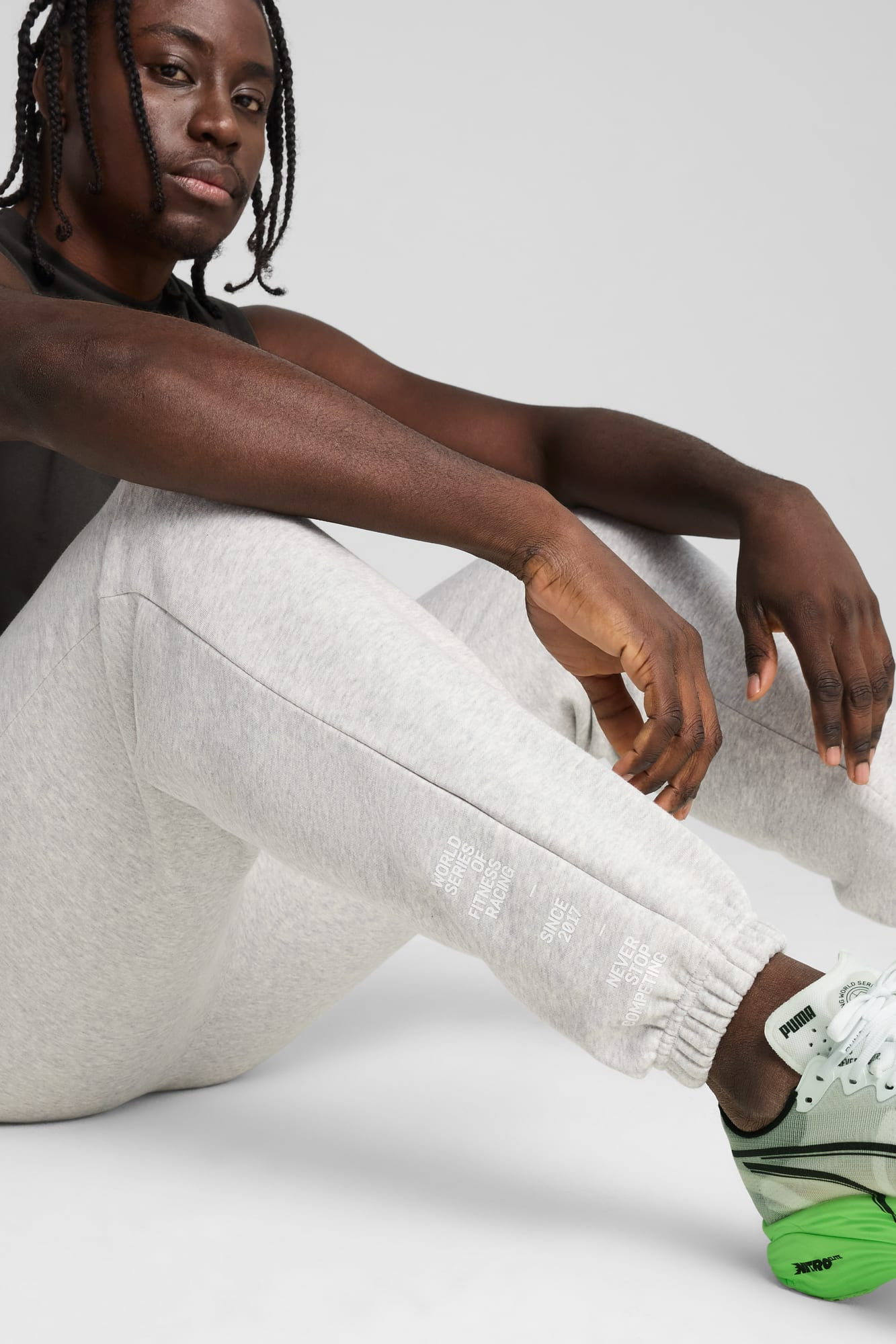 PUMA x HYROX Fleece Sweatpants Men - 7