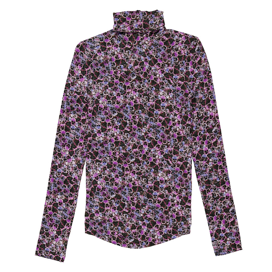 Isabel Marant Ladies Purple Joyela Roll Neck Top - 5