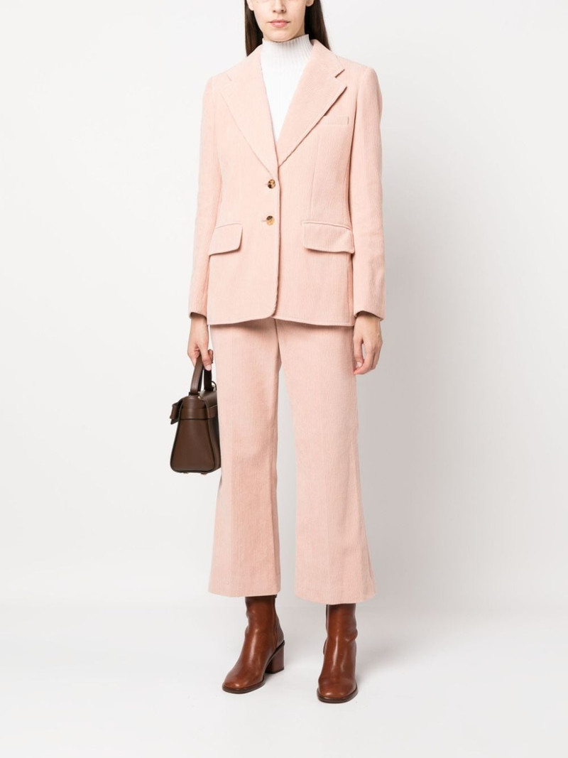 Chloé cropped corduroy trousers outlook