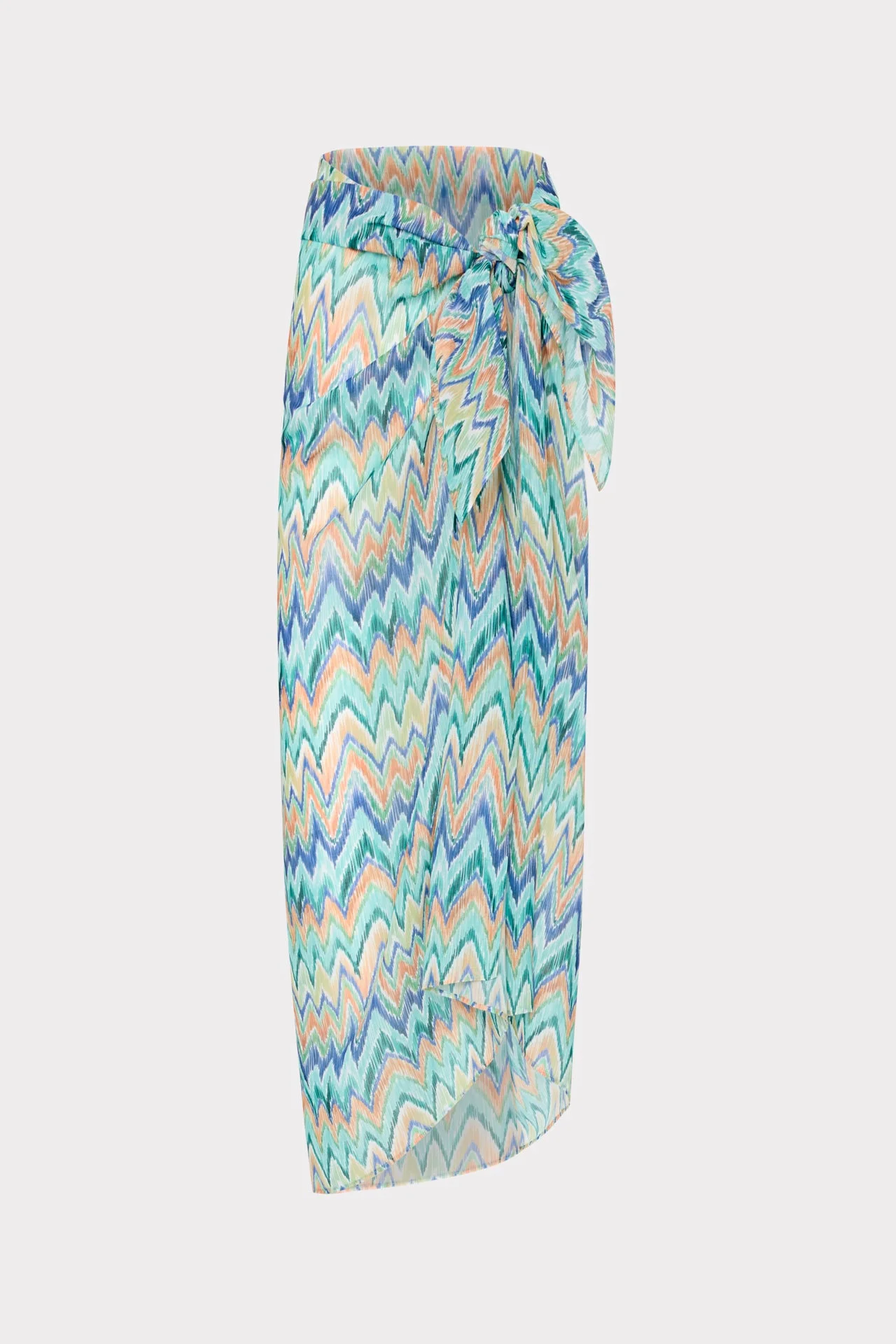 Tropical Chevron Sarong - 1
