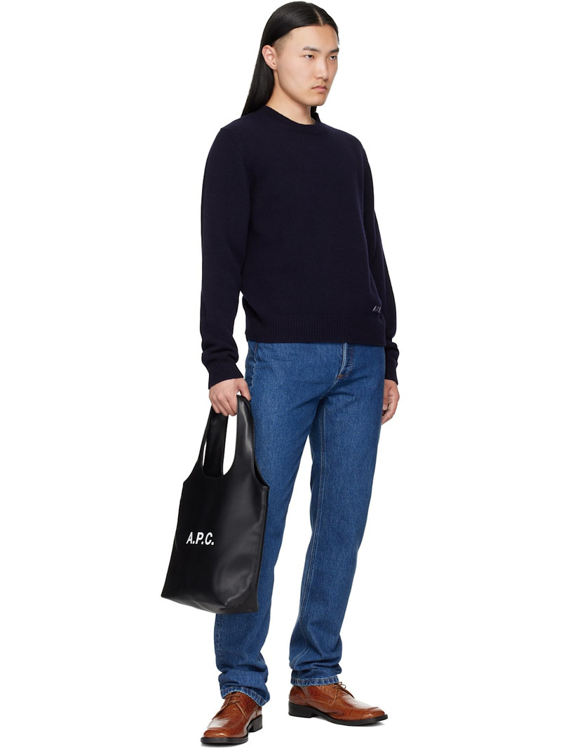 A.P.C. Navy Edmond Sweater outlook