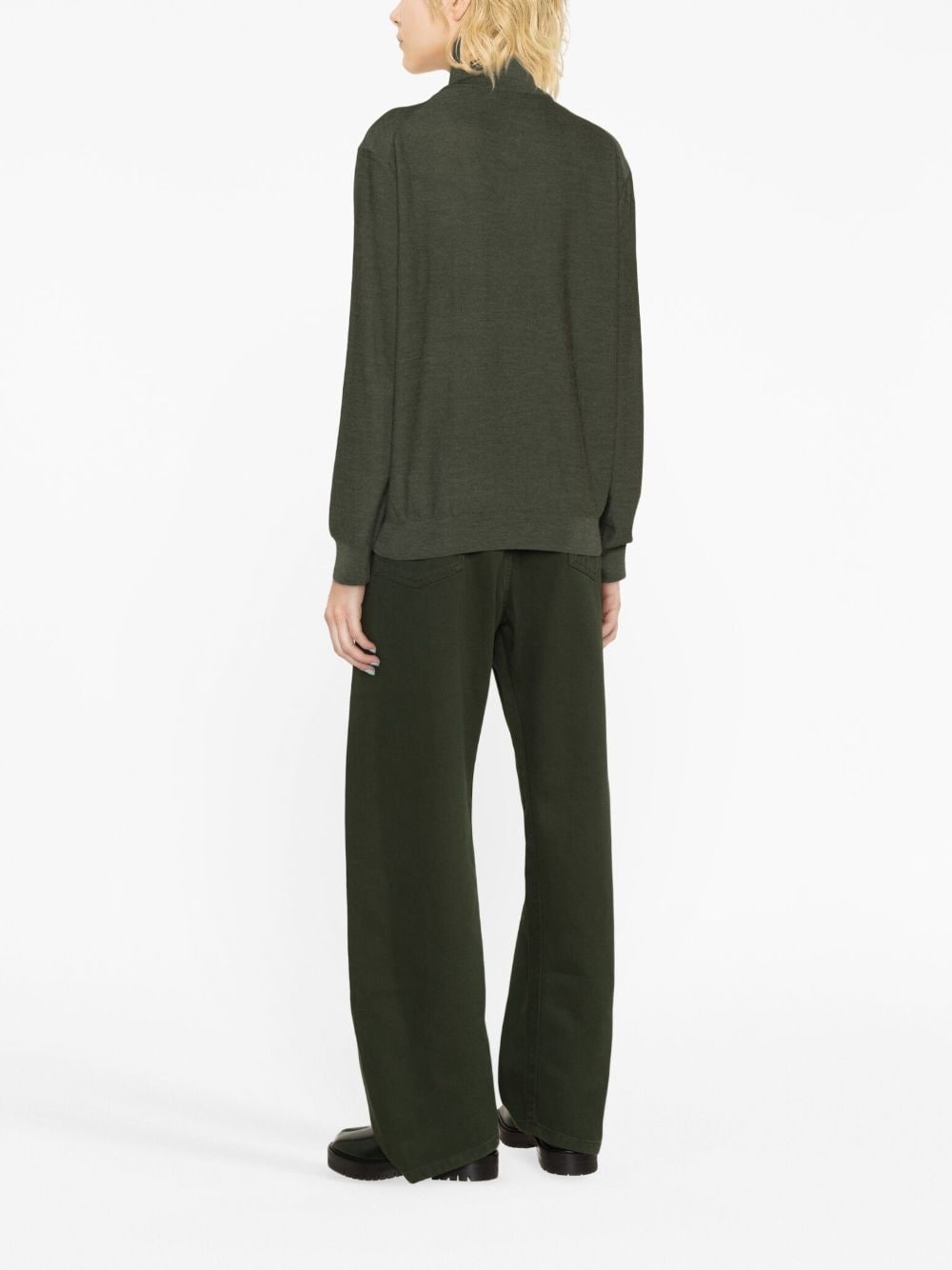 layered polo jumper - 4