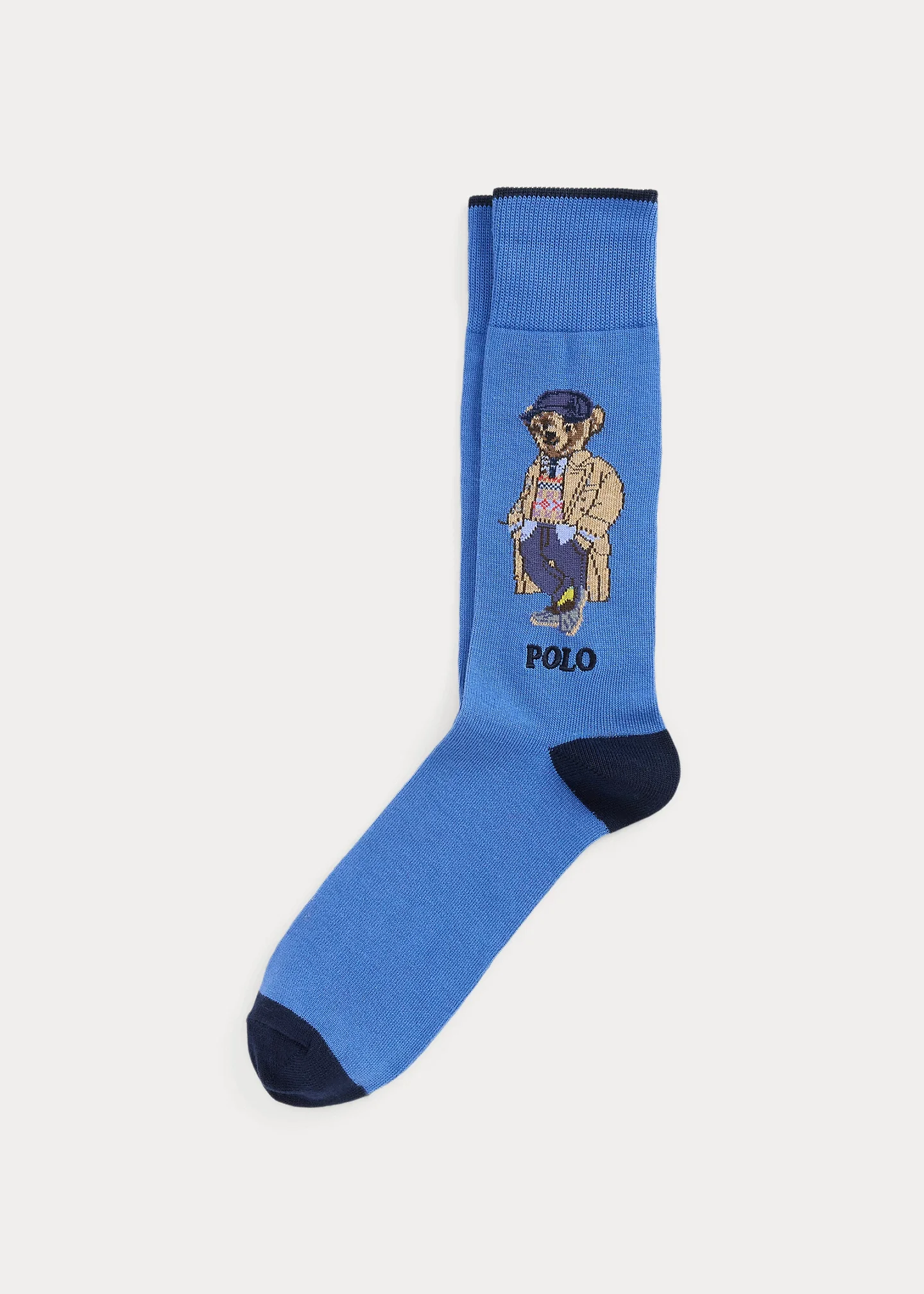 Polo Bear Cotton-Blend Trouser Socks - 1