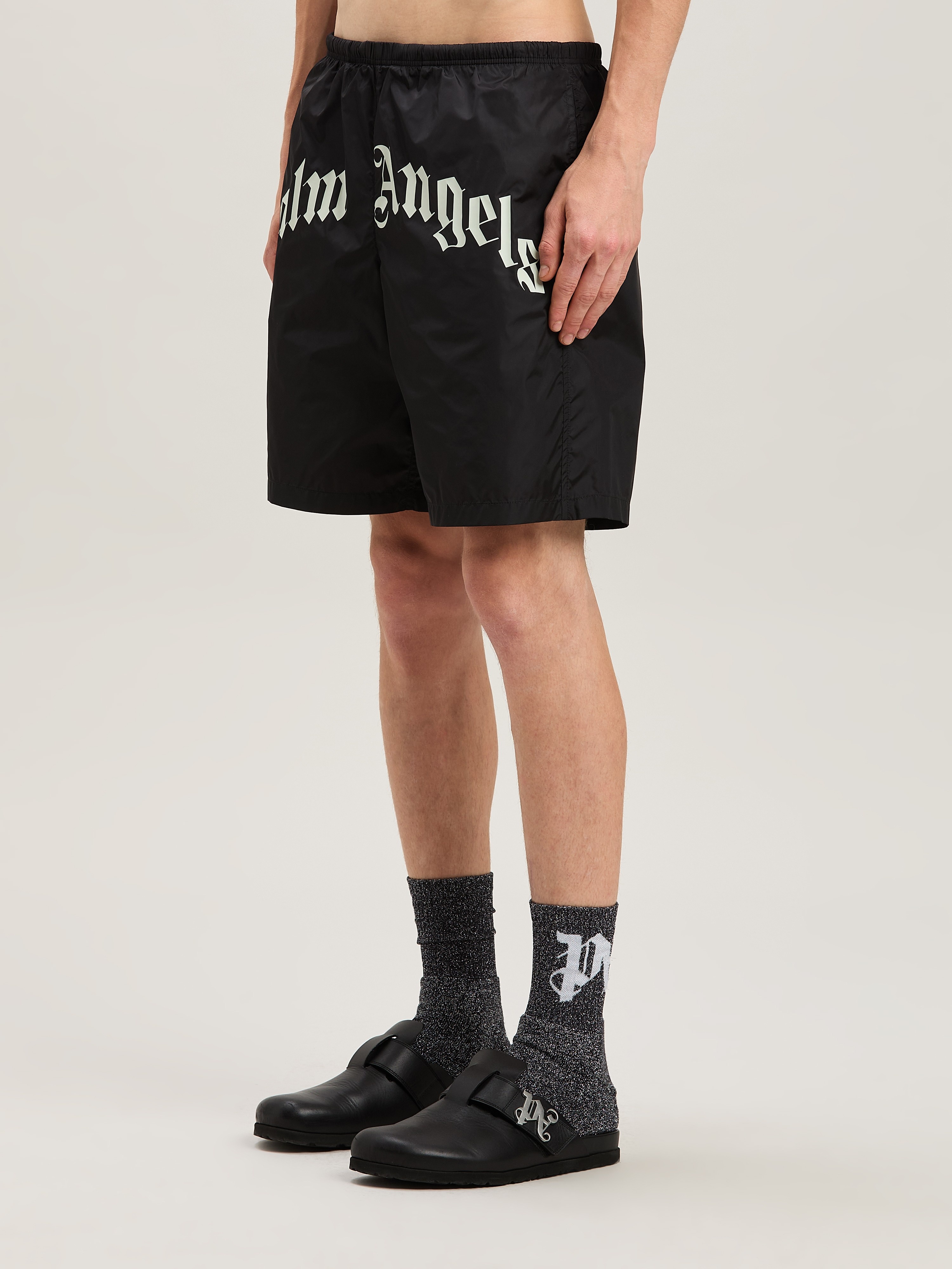 Curved logo Swimshorts - 4