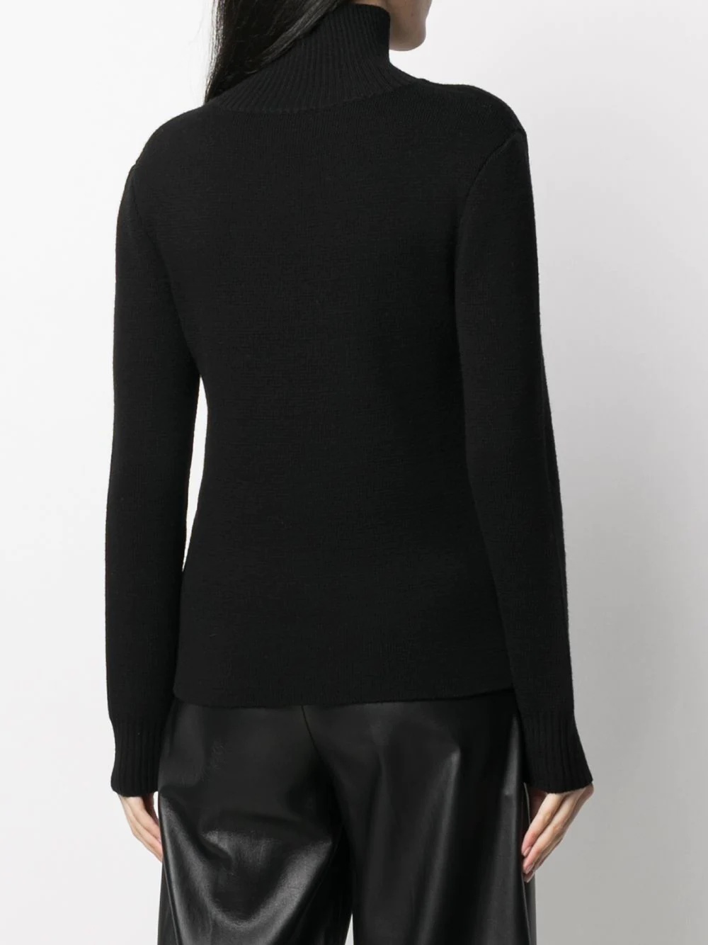 roll-neck merino wool jumper - 4