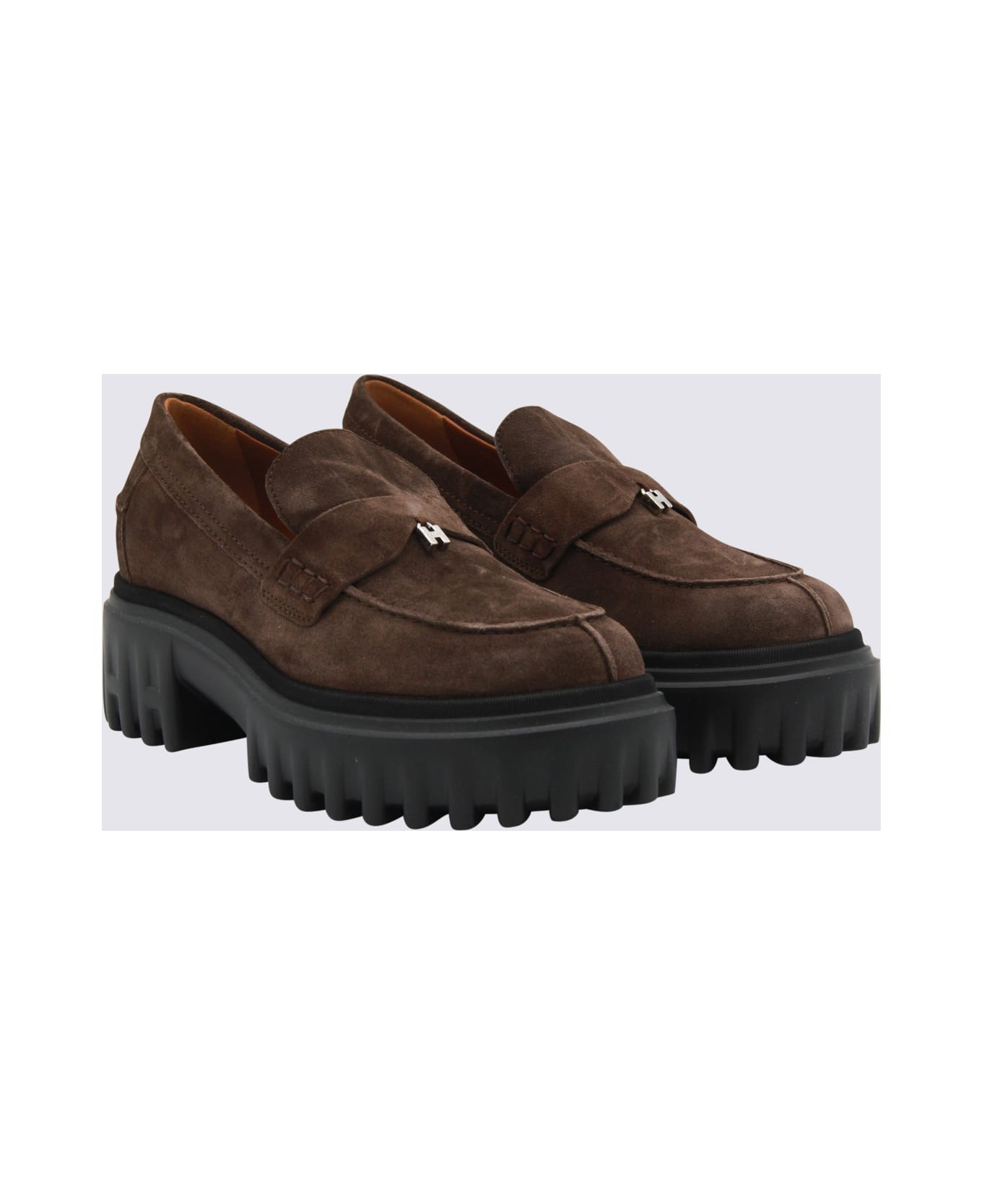 Brown Leather Loafers - 2
