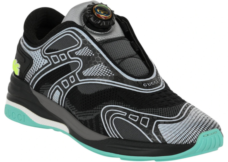 GUCCI Gucci Ultrapace Low-Top Grey Blue (Women's) outlook