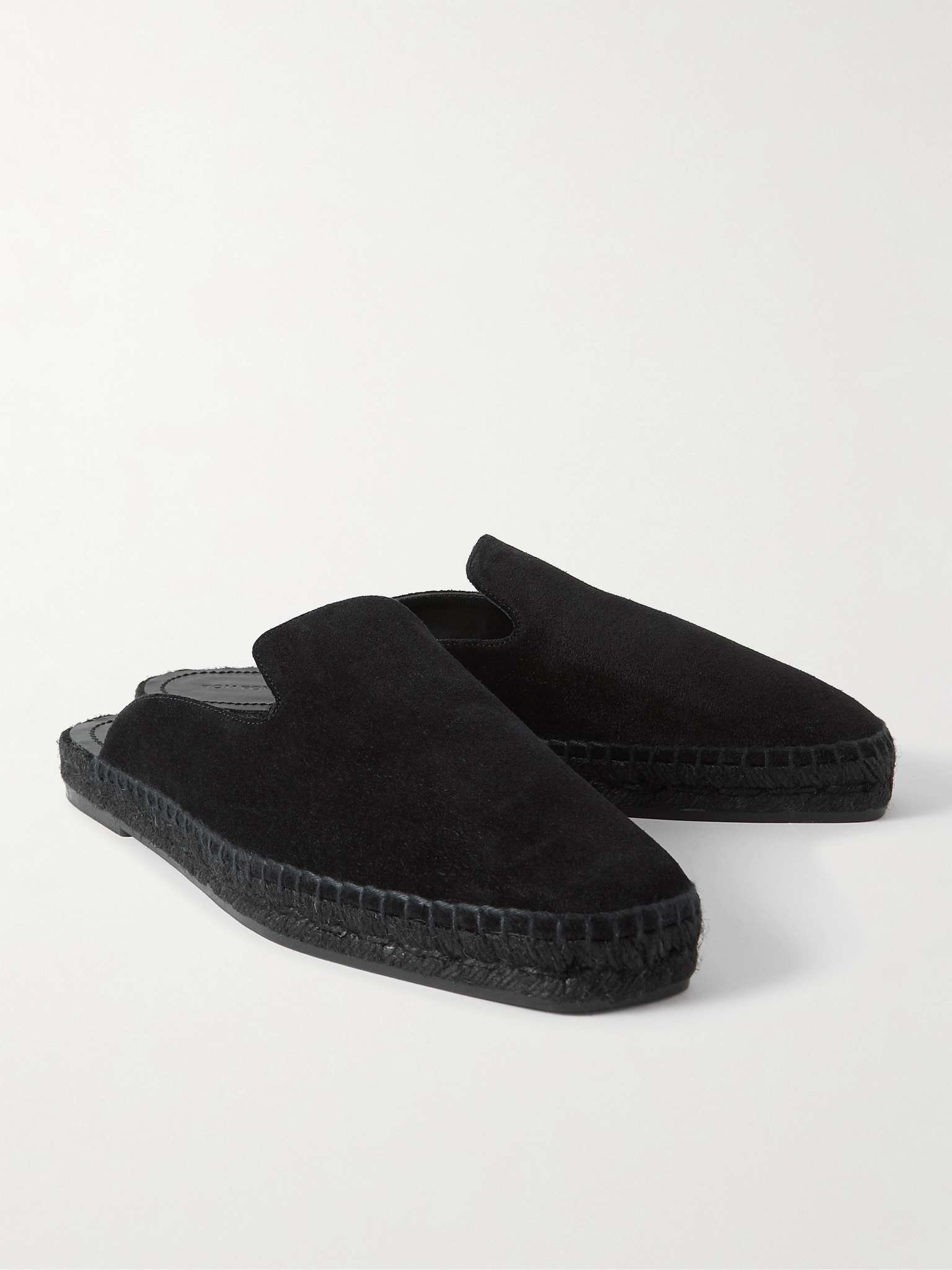 Barnes Suede Backless Espadrilles - 4