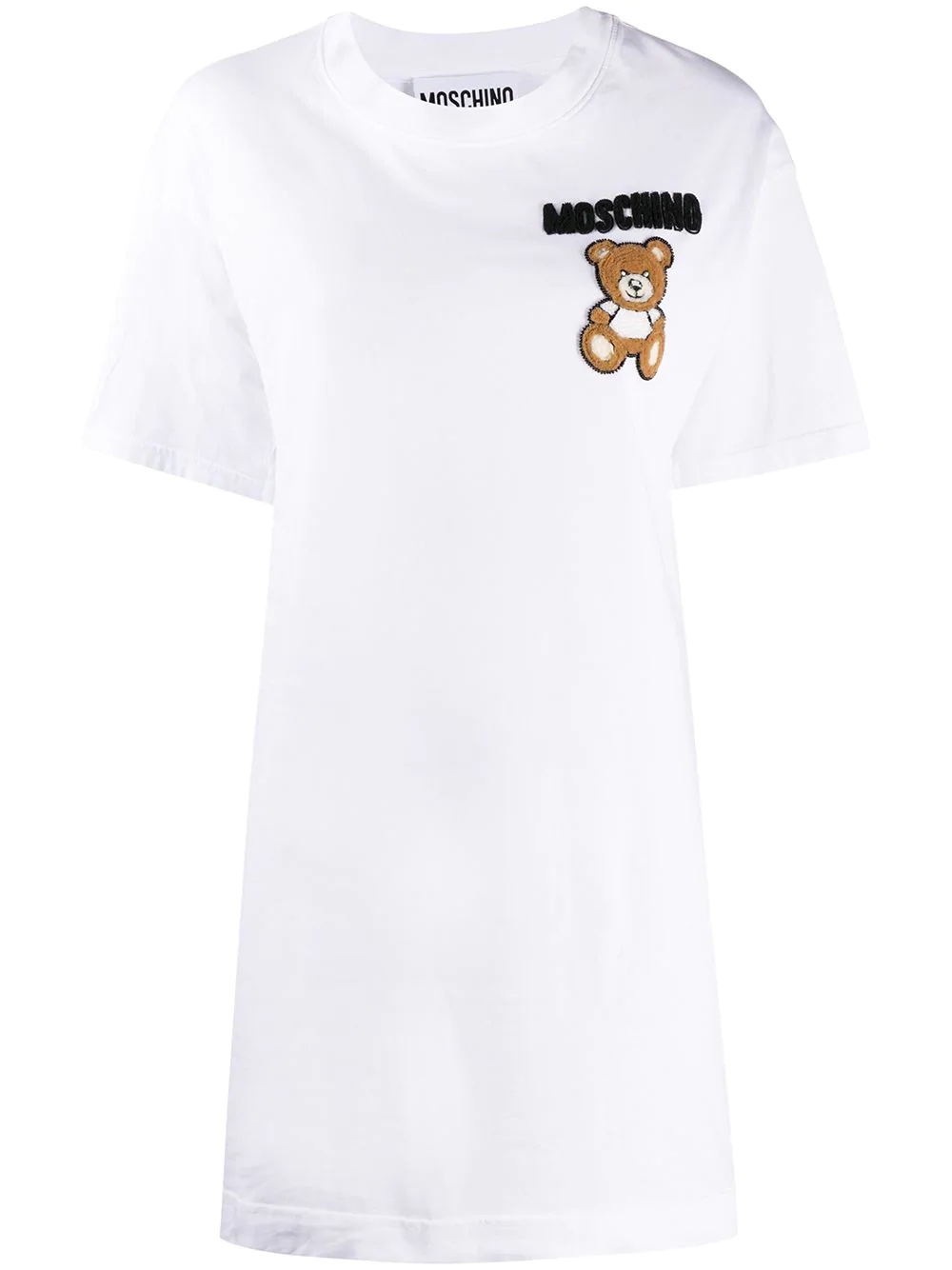 Teddy Bear beaded T-shirt dress - 1