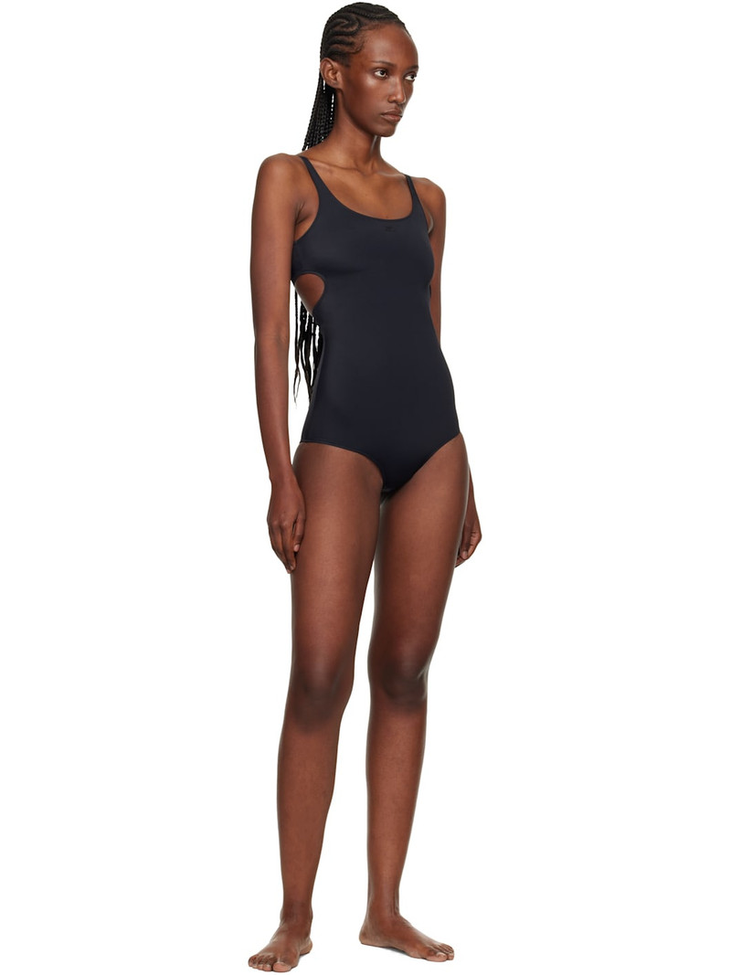 courrèges Black Cut-Out Swimsuit outlook