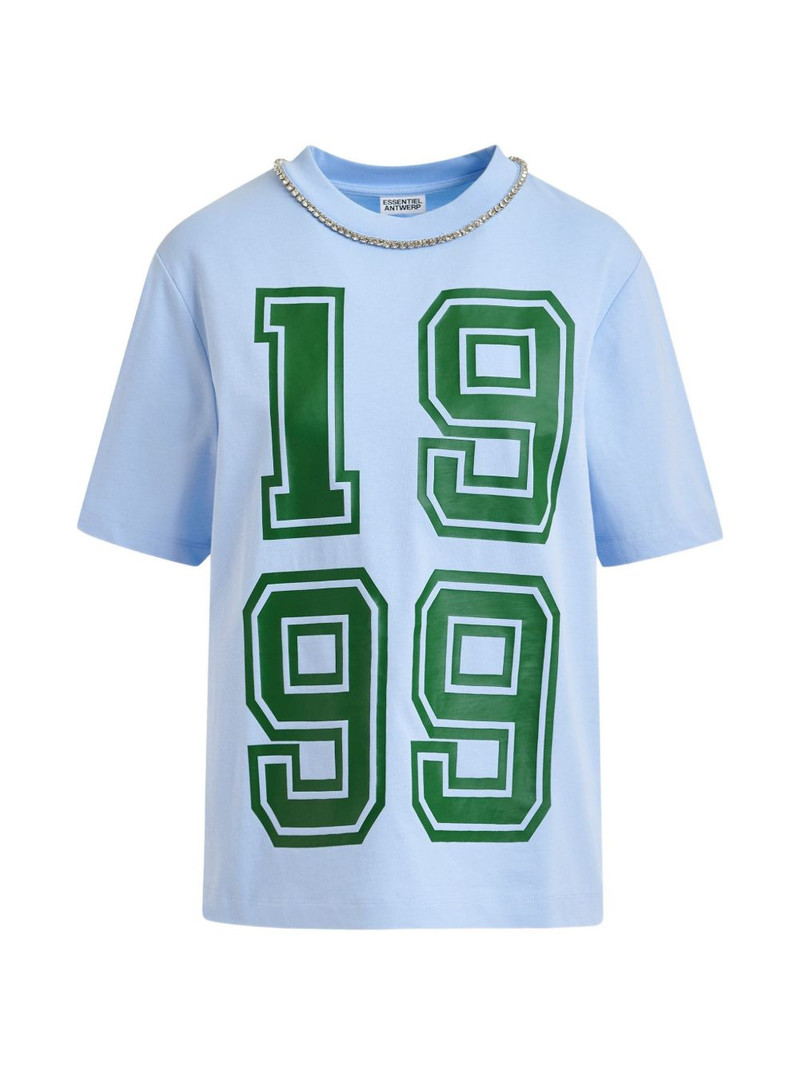 Jisos number-print T-shirt 1