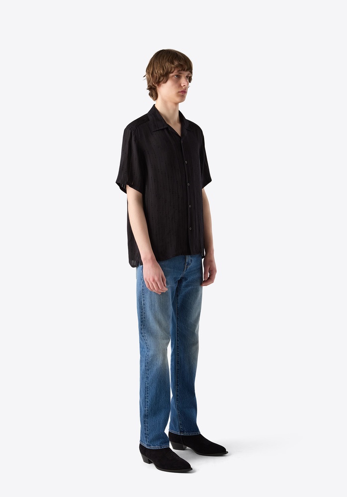 SHIRT 55 BLACK JACQUARD - 4