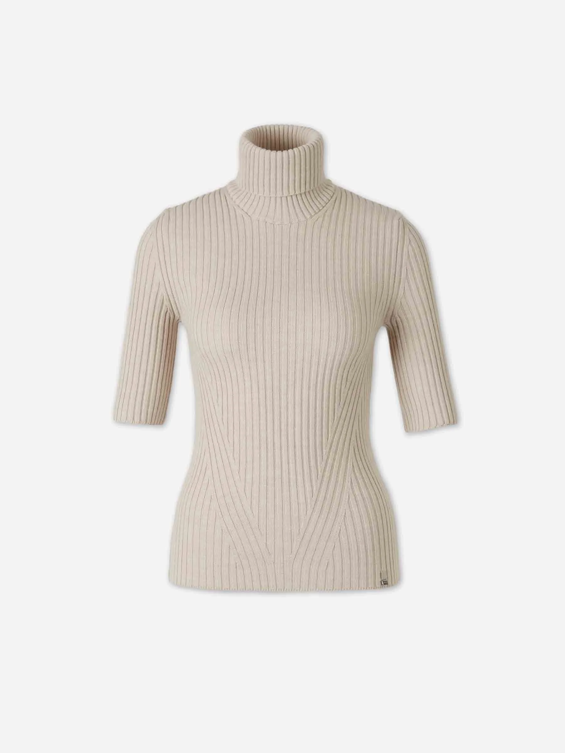SHORT SLEEVE SWEATER - 1