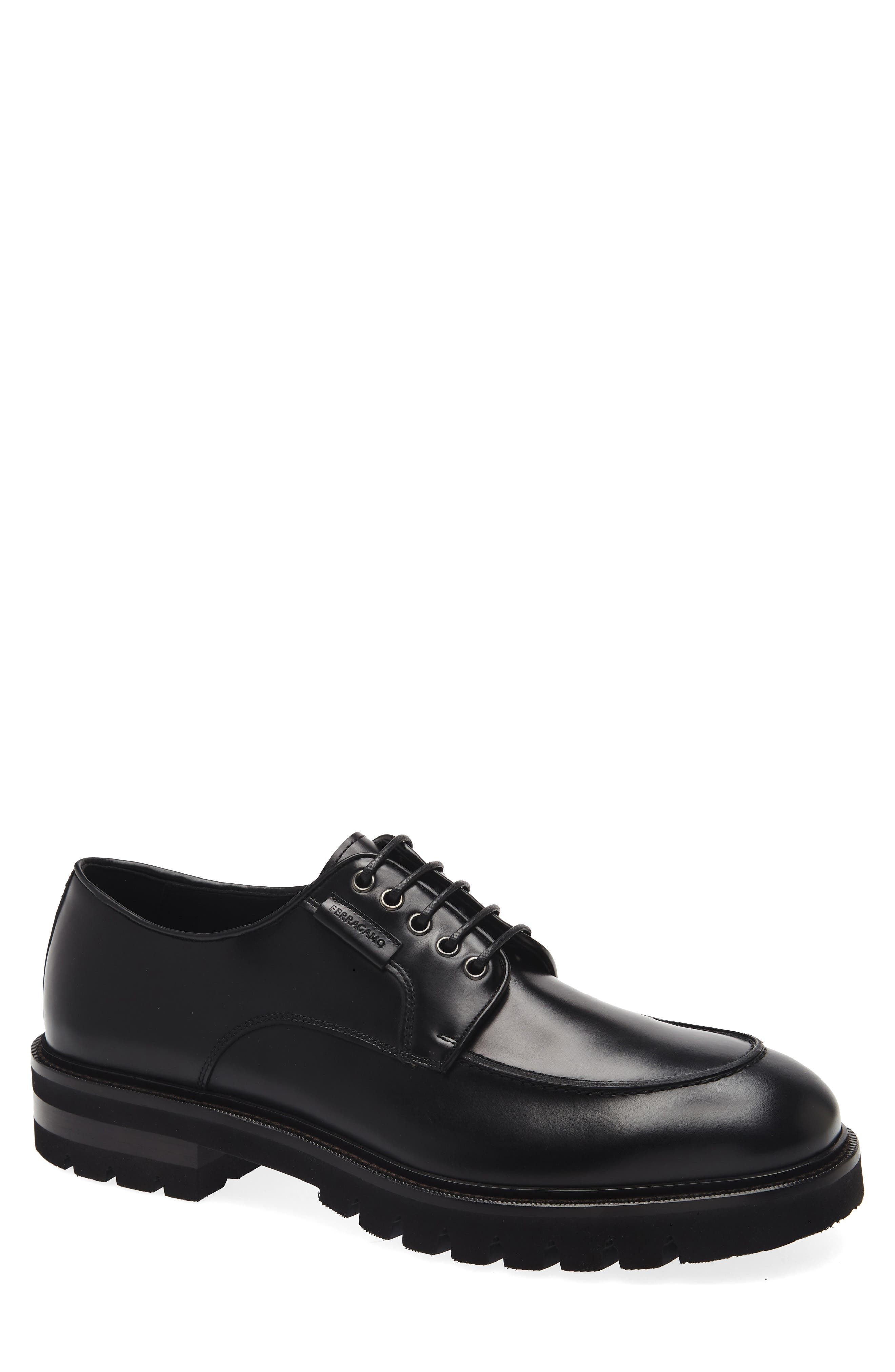 FERRAGAMO Alf Apron Toe Oxford in Nero at Nordstrom - 2