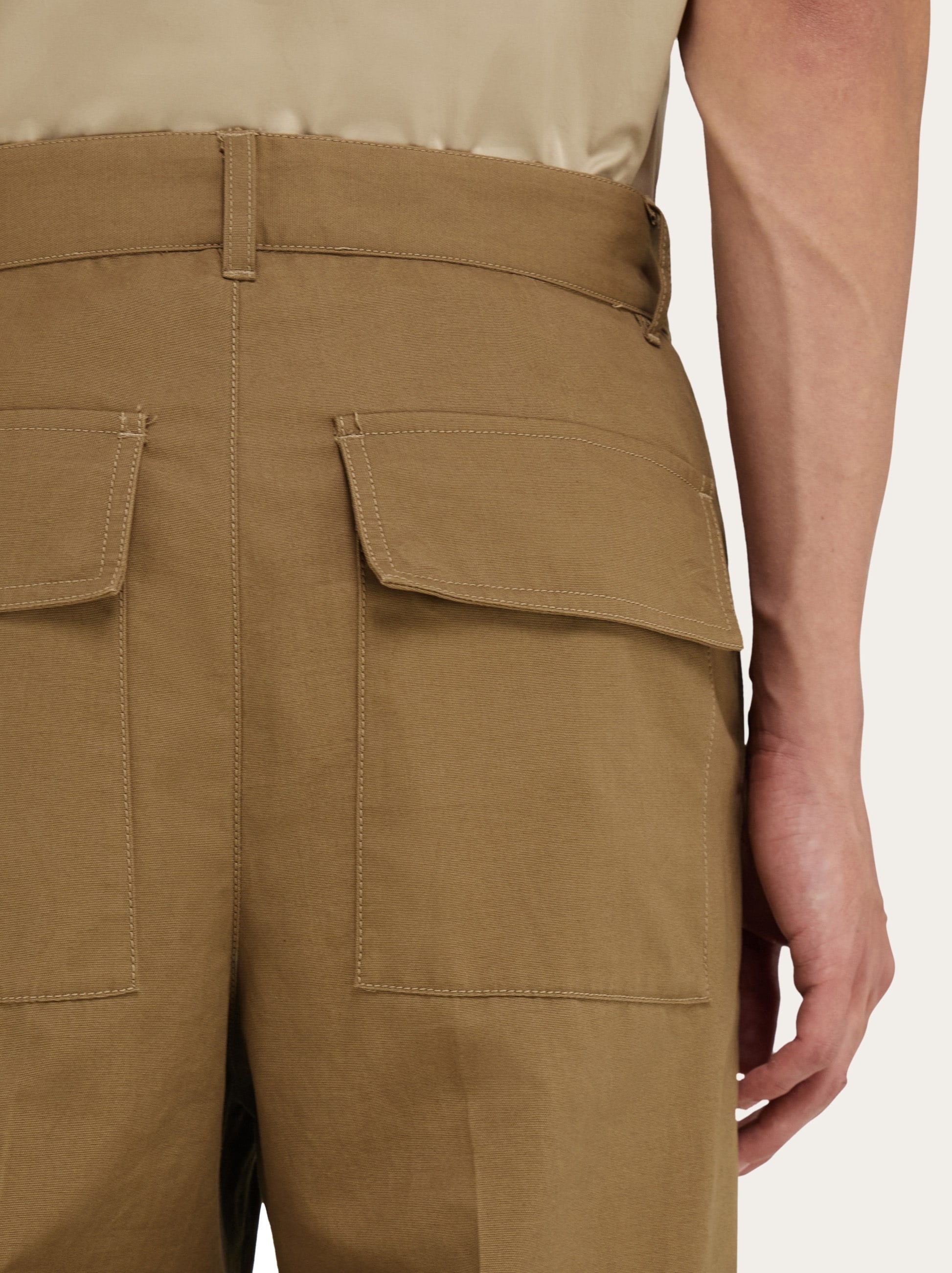 Canvas cargo pants - 7