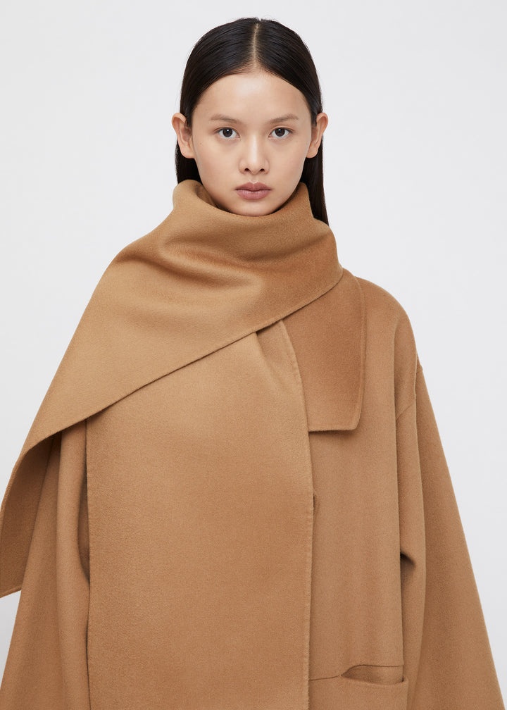Long doublé scarf camel - 4