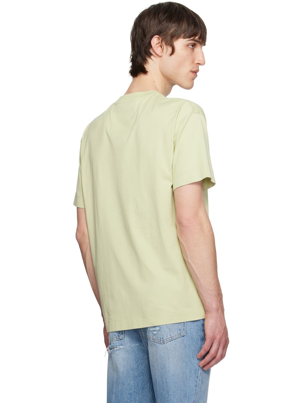 Green 'GIVENCHY' Signature T-shirt - 3