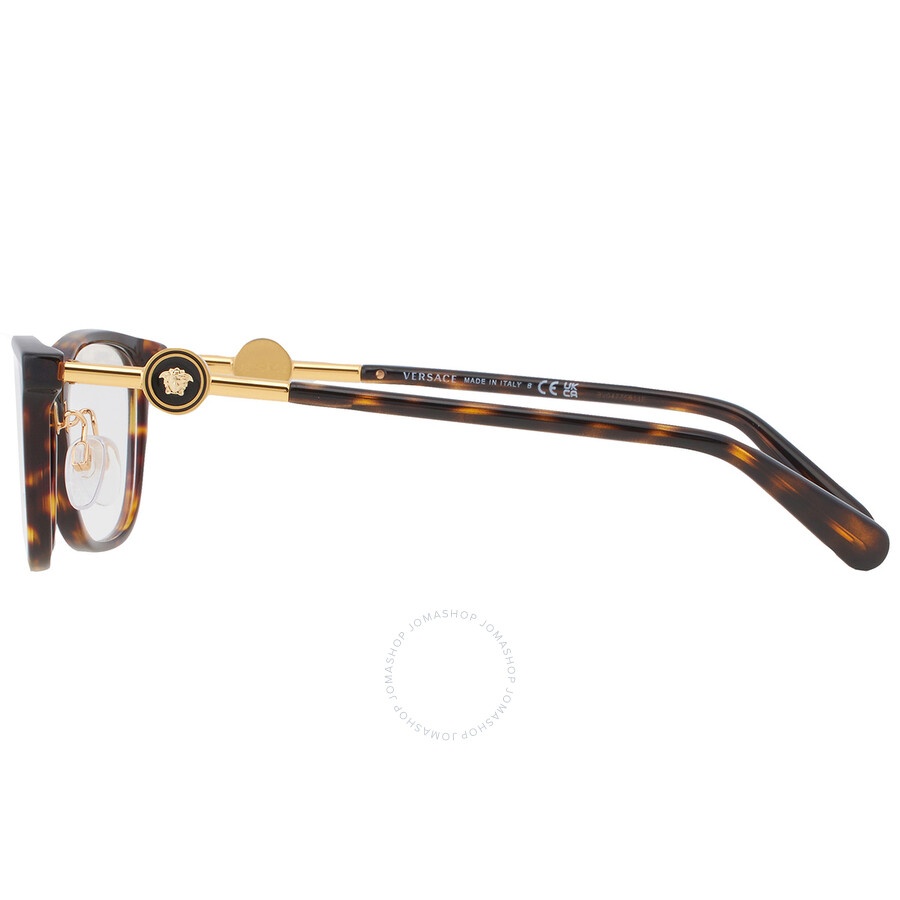 Versace Demo Square Ladies Eyeglasses VE3297D 108 55 - 4