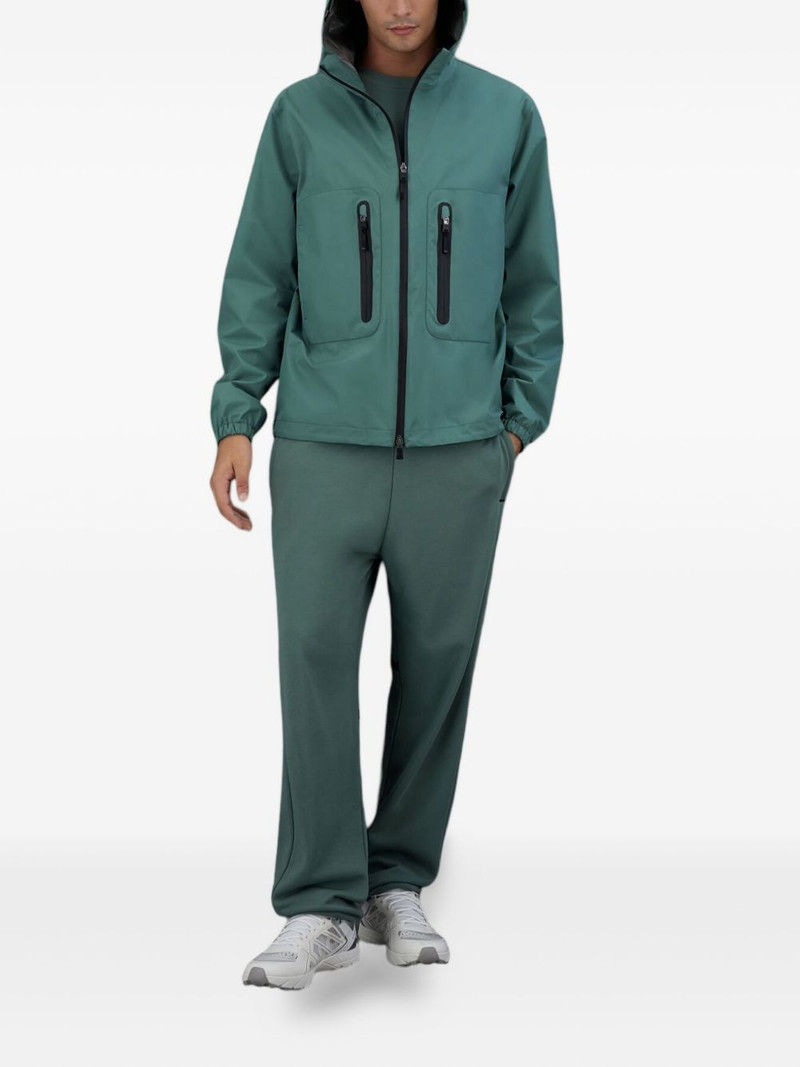 Herno zip hooded jacket outlook