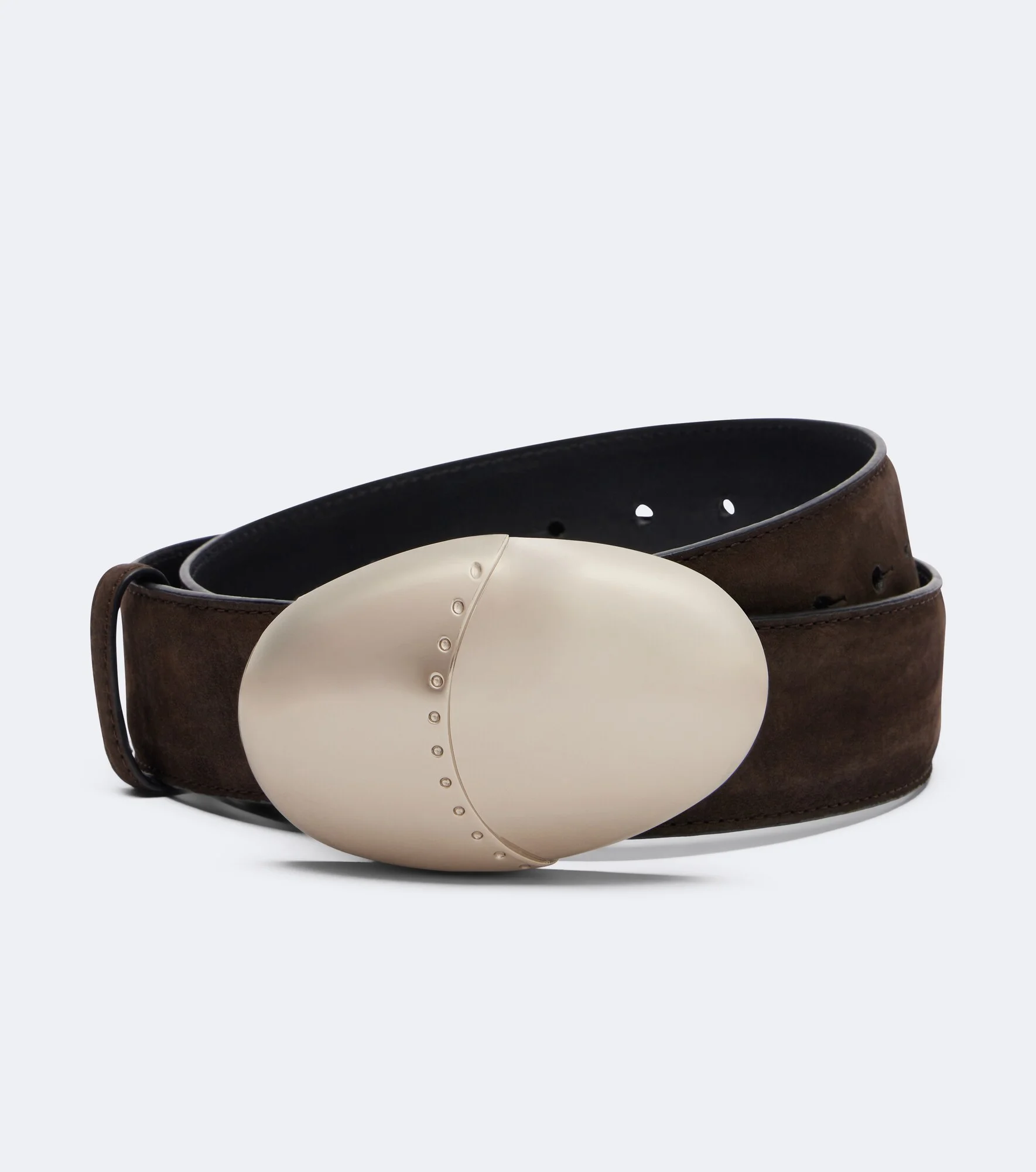 Ying Yang leather belt - 1