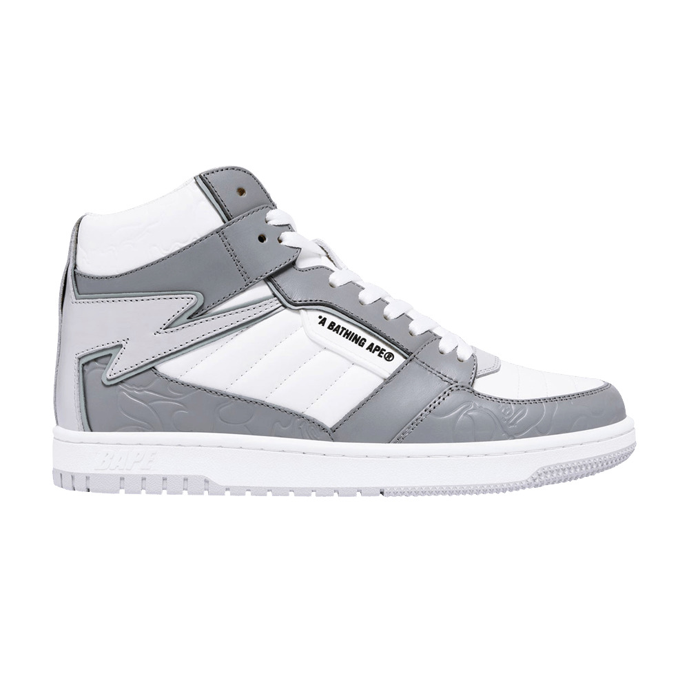 Bapesta 88 Mid #1 'White Grey' - 1