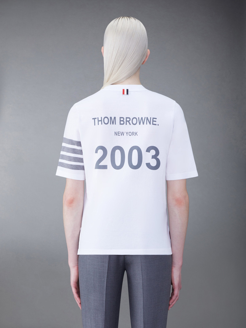 Thom Browne Jersey 2003 4-Bar Tee outlook