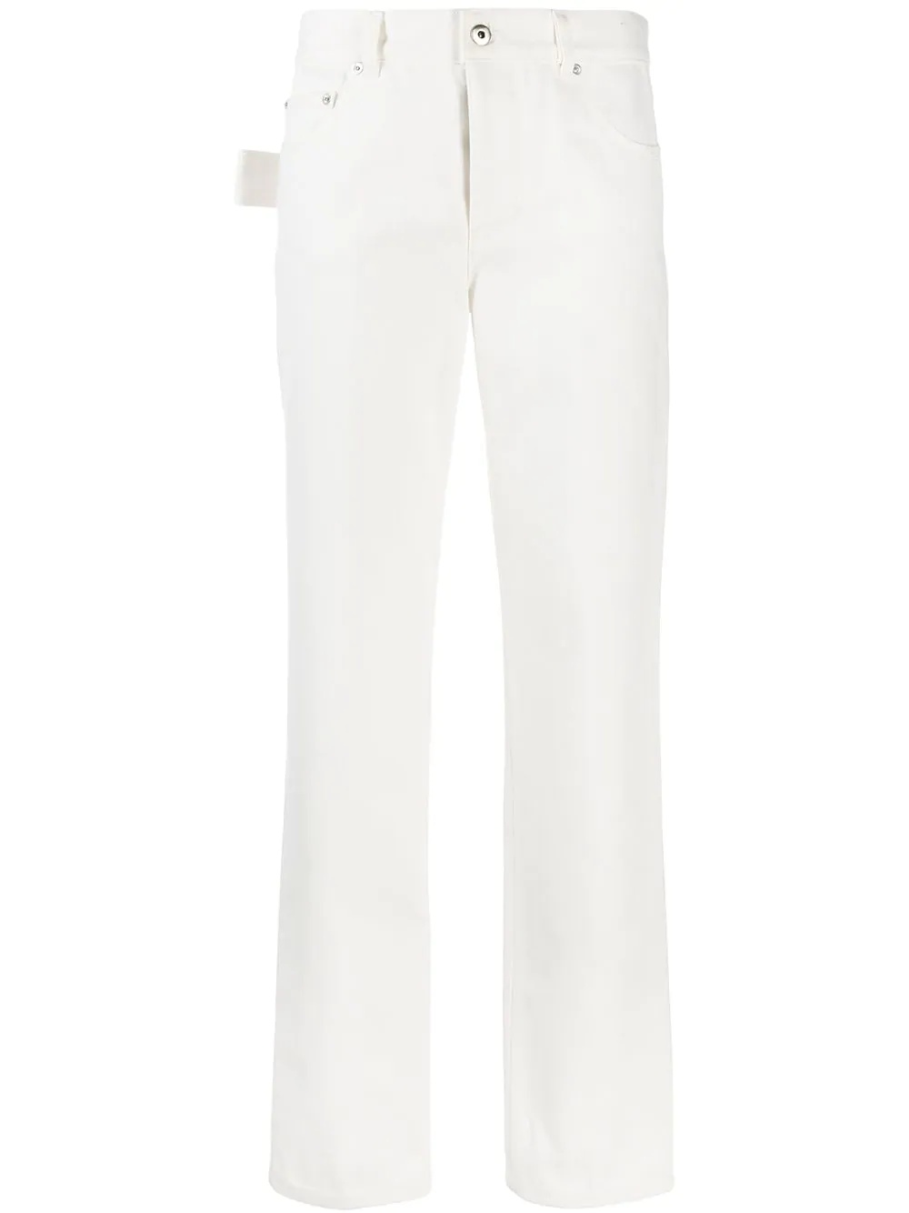 straight leg trousers - 1