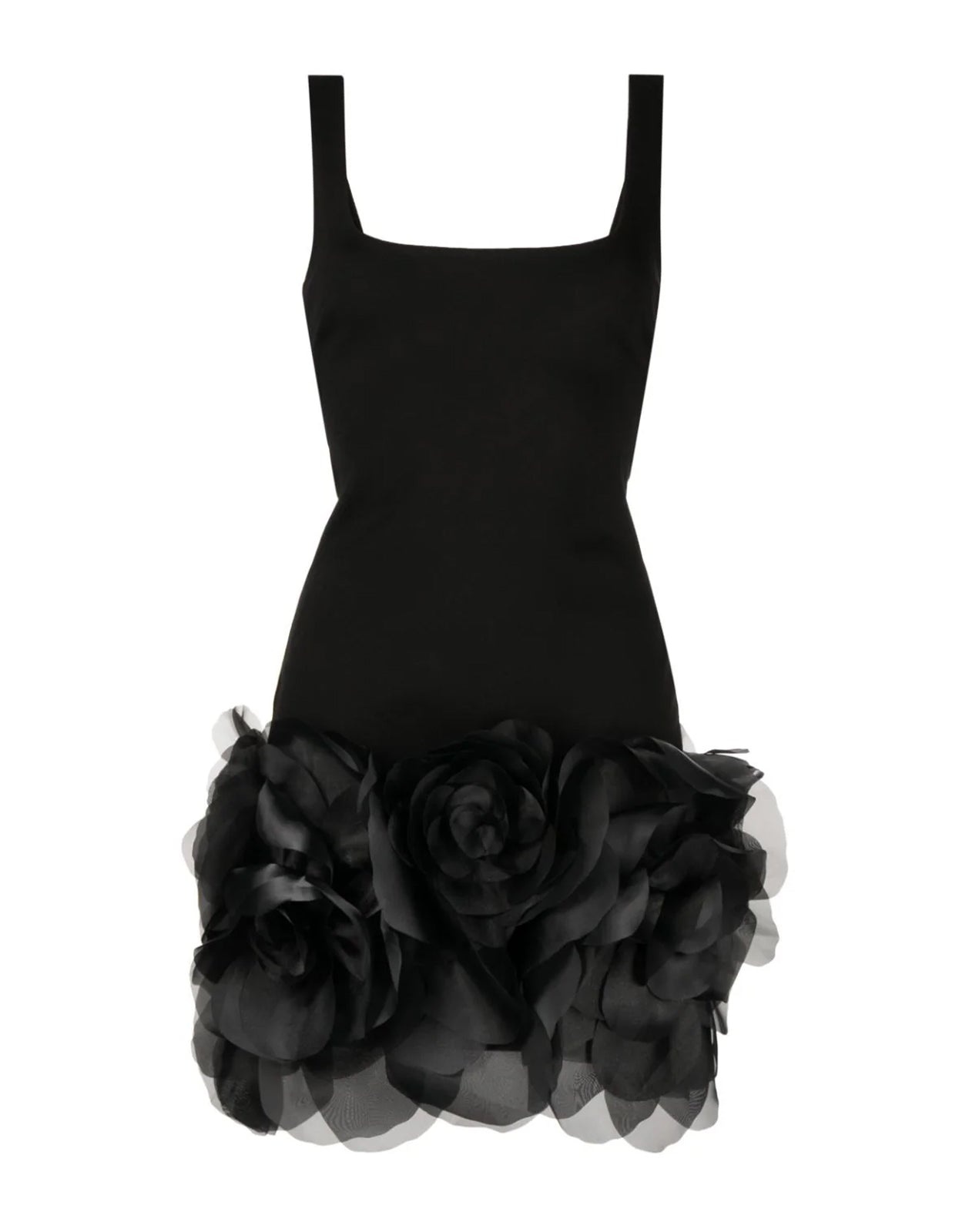 Kourtney Organza Flower Hem Dress - 8
