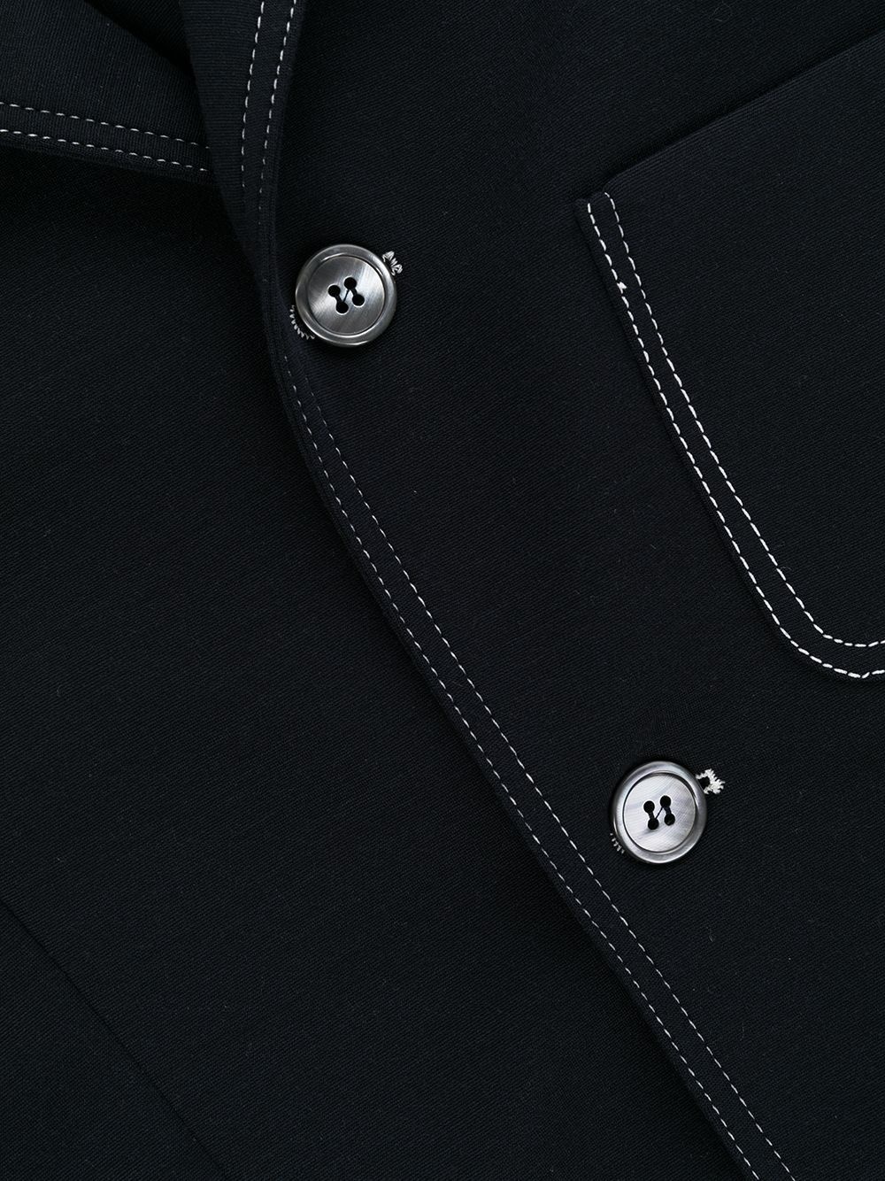 4-Bar patch stitched blazer - 7