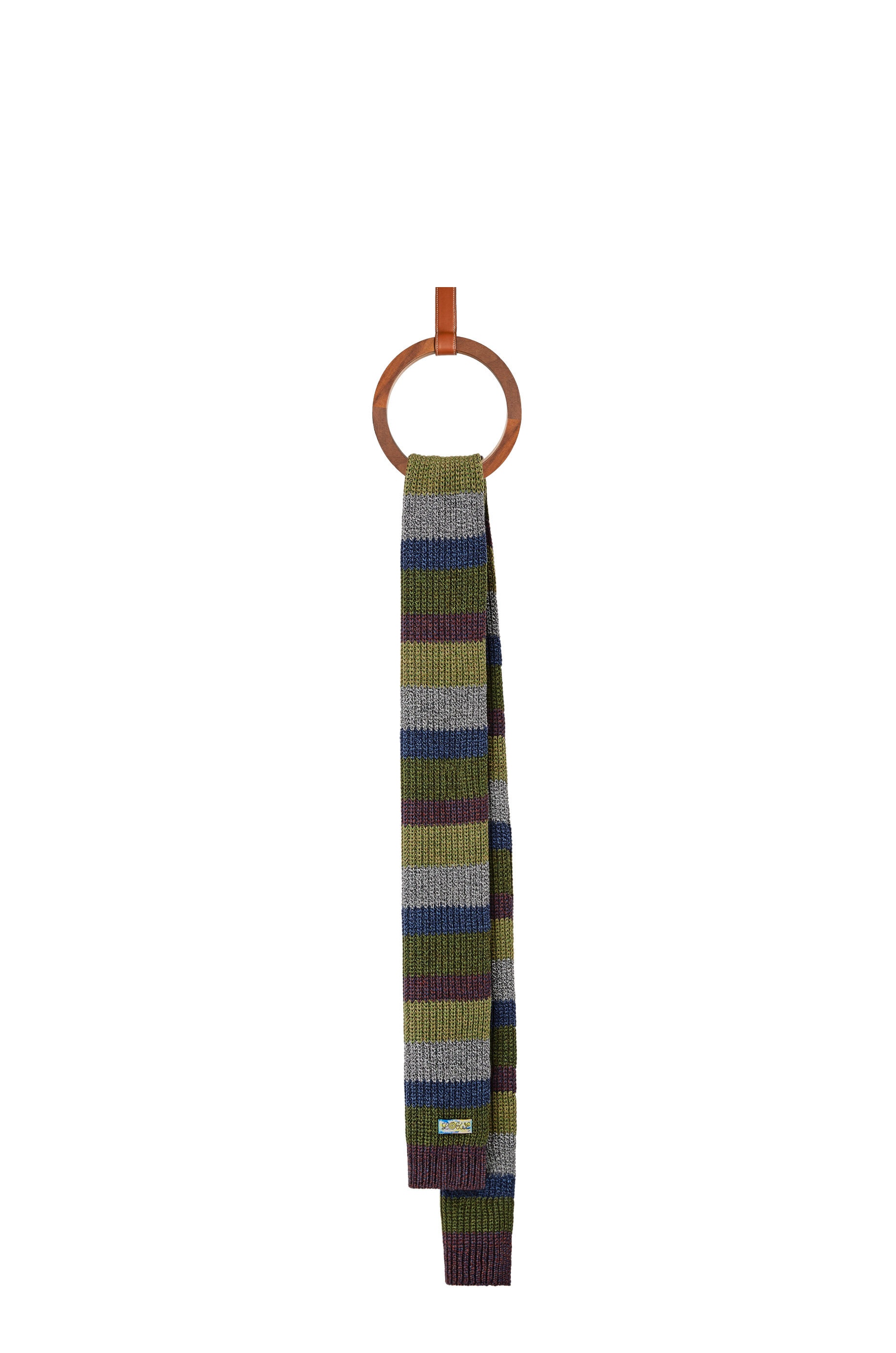 Knitted scarf in wool - 1