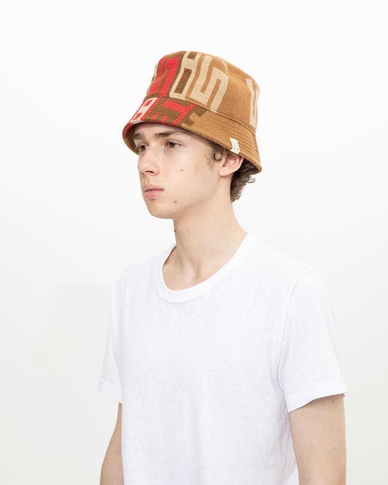 DOME BUCKET HAT BROWN - 3