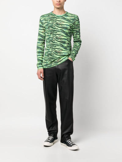 ERL camouflage-print cotton T-shirt outlook