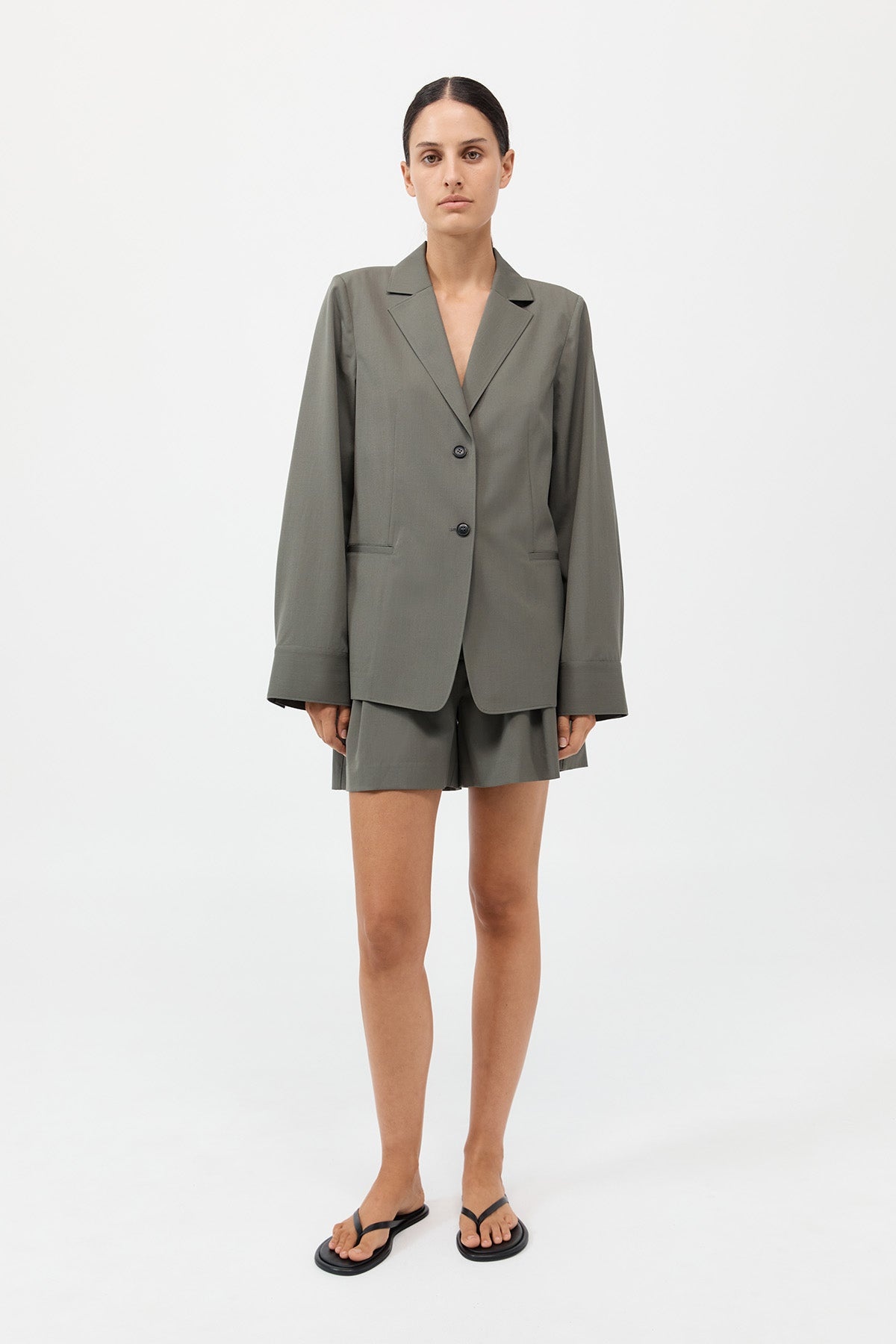 Shirt Jacket - Smokey Olive - 2