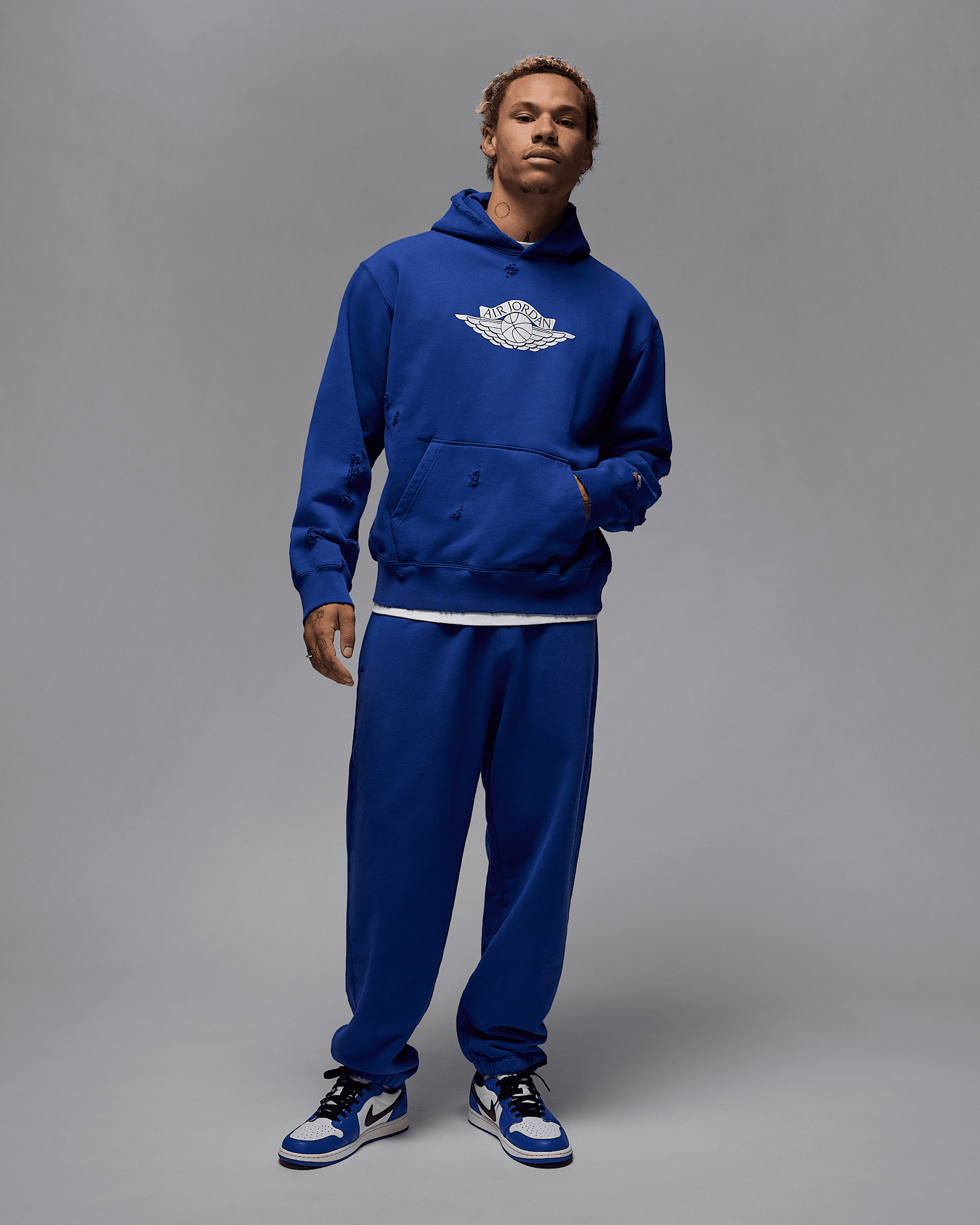 Jordan Rare Air Men's Fleece Pullover Hoodie - 7