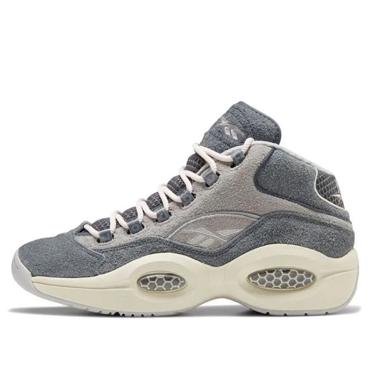 Reebok Question Mid 'Grey Suede' FW0875 - 1